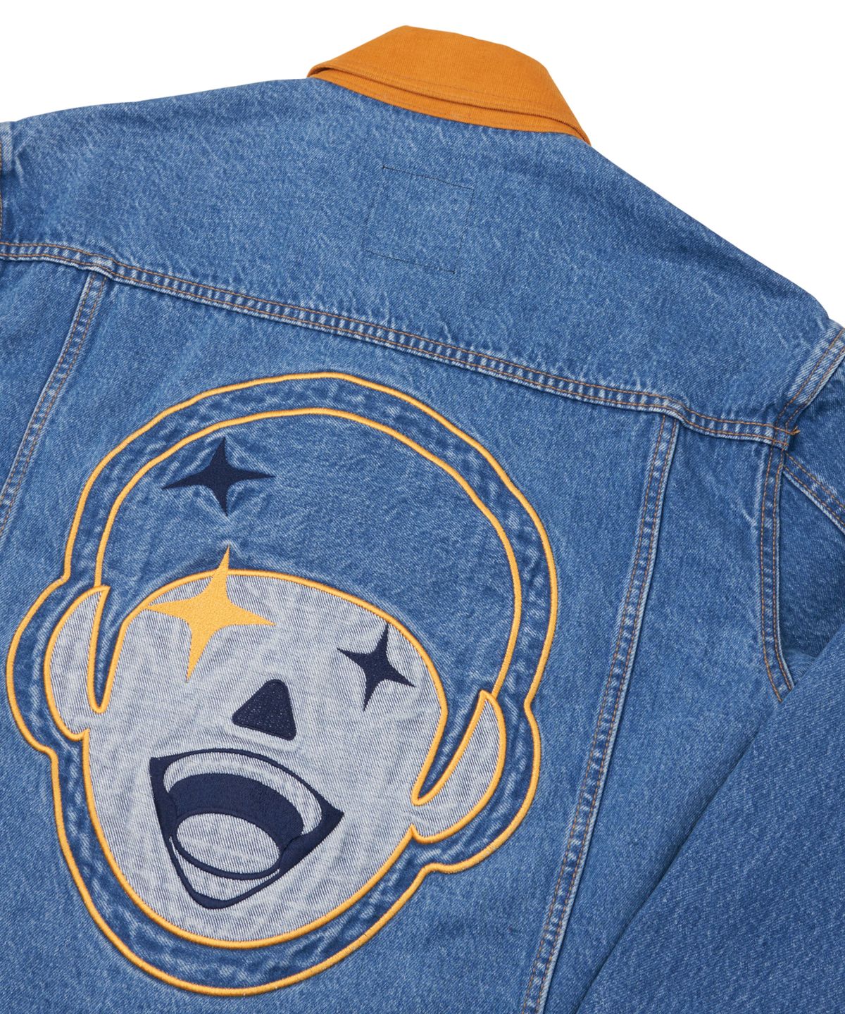 에이오엠지(AOMG) KIAN84 x DARKR8M STUDIO WOOKimyung Denim Jacket Indigo