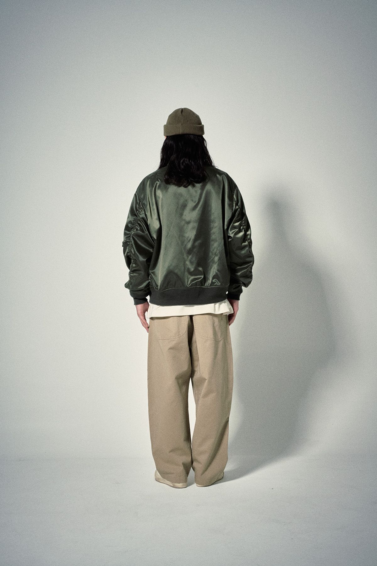 히즈핸더(HISHANDER) L-2B FLIGHT JACKET [Military Green]