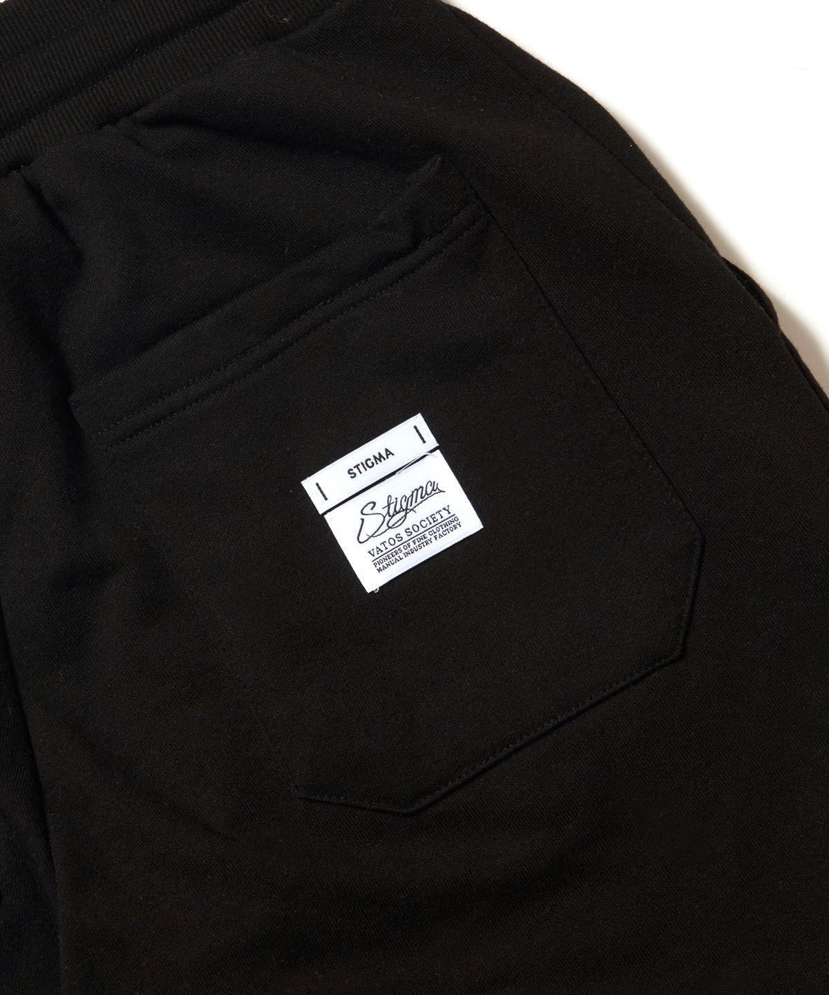 스티그마(STIGMA) STGM Logo Short Pants Black