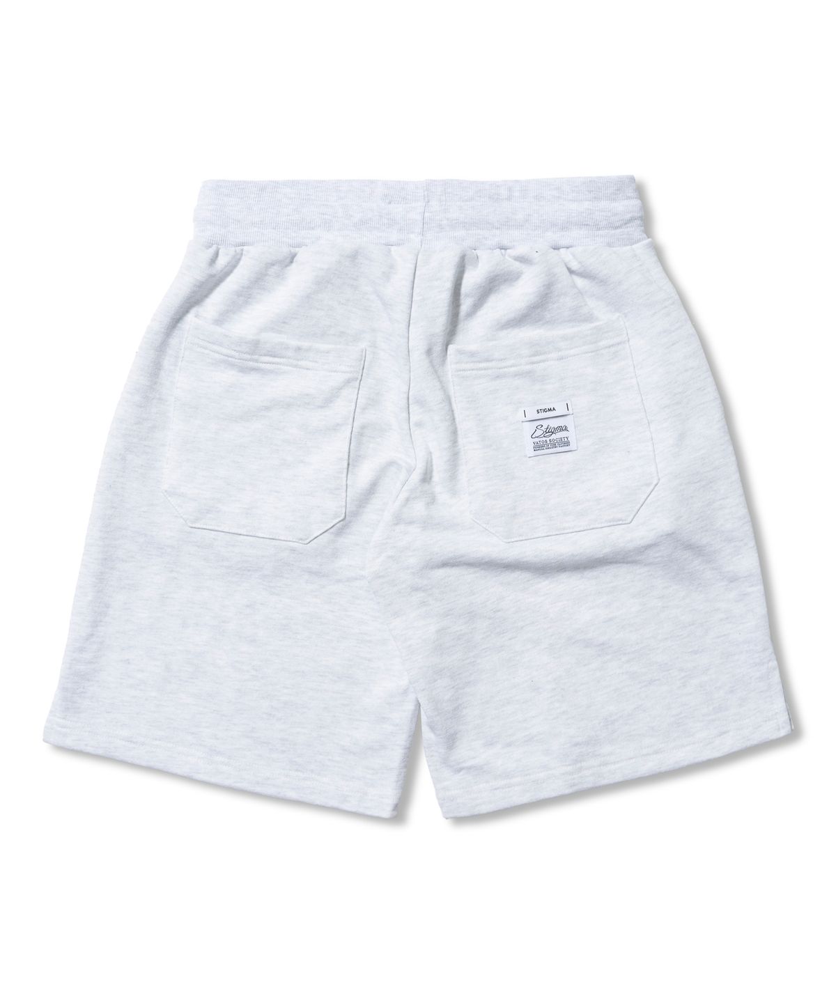 스티그마(STIGMA) STGM Logo Short Pants White Melange