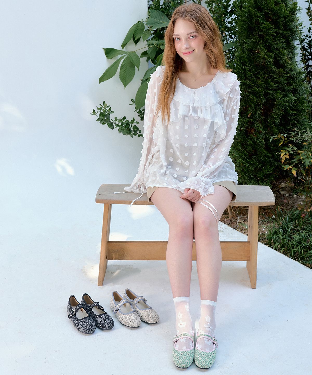 슈하이(SHOEHI) 셀린 메리제인 플랫(3Colors)