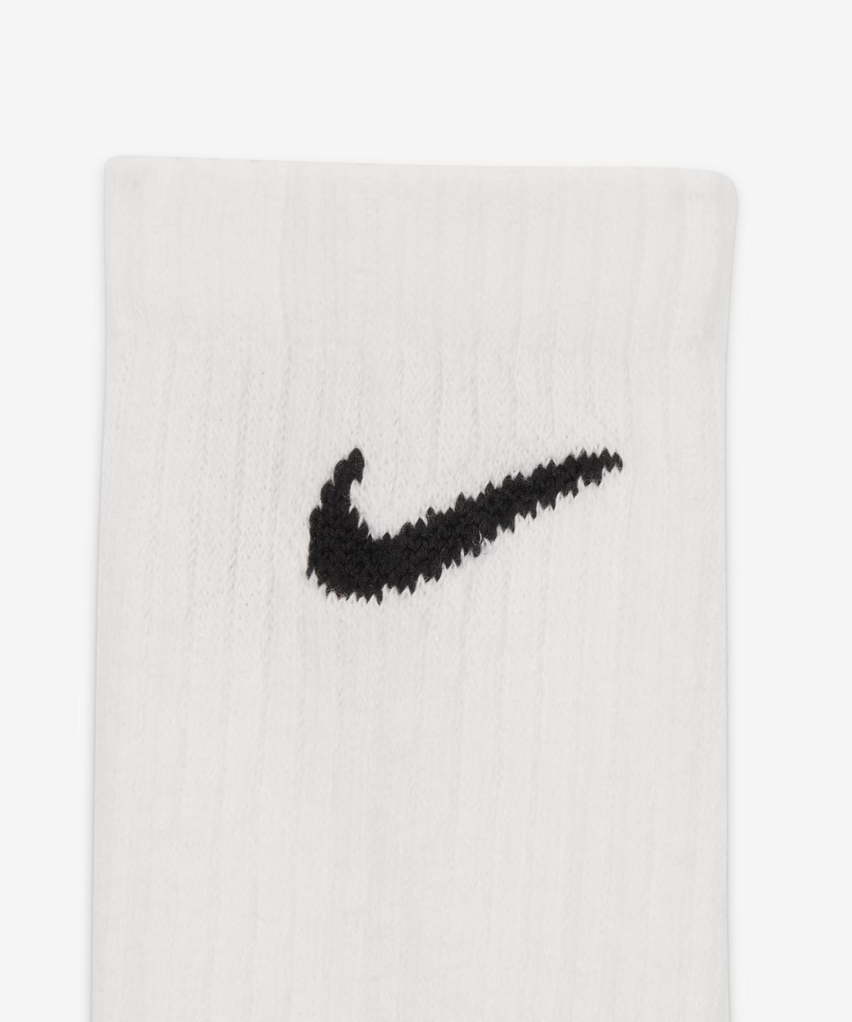 나이키(NIKE) 에브리데이 라이트웨이트 트레이닝 크루 삭스(3켤레) - 화이트:블랙 / SX7676-100