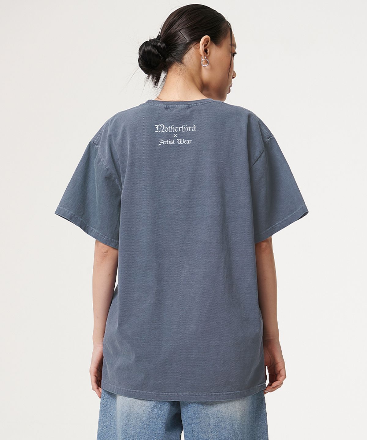 아티스트웨어(ARTISTWEAR) [ATW X 마더버드] 마스터링 피그먼트 반팔티