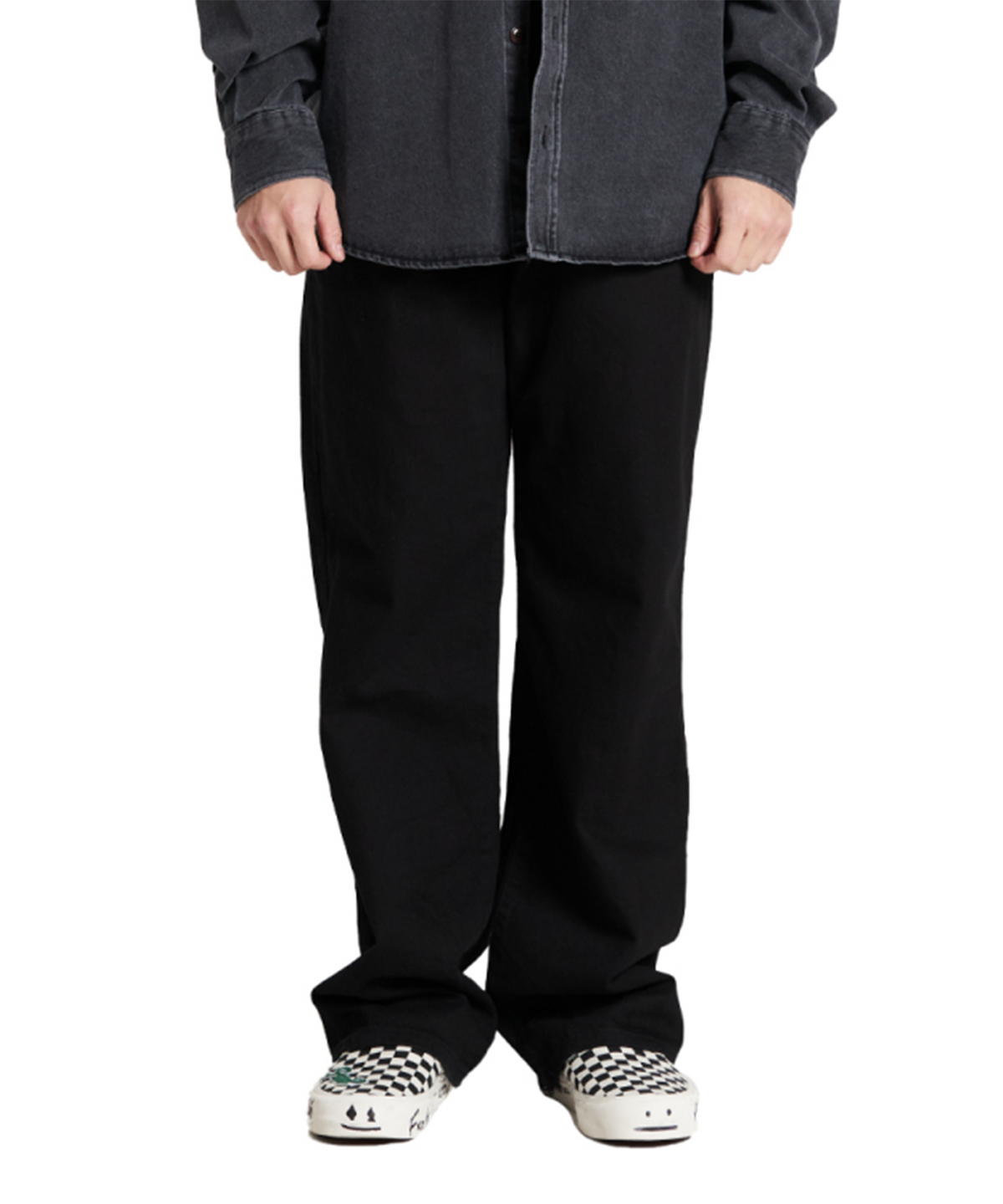 엔와이피(N.Y.P) Straight Jean (black)