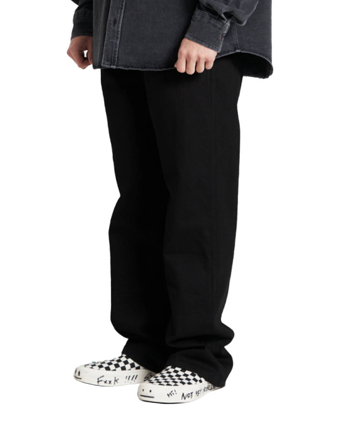엔와이피(N.Y.P) Straight Jean (black)