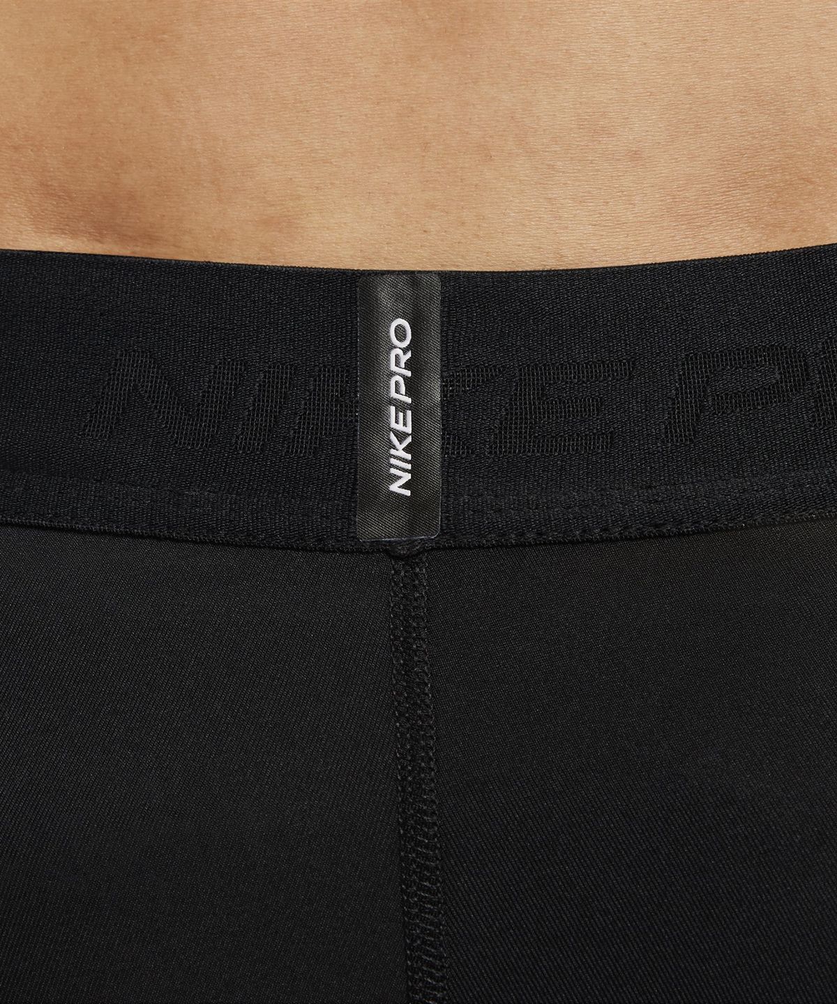 나이키(NIKE) 프로 드라이 핏 피트니스 타이츠 M - 블랙:화이트 / FB7953-010
