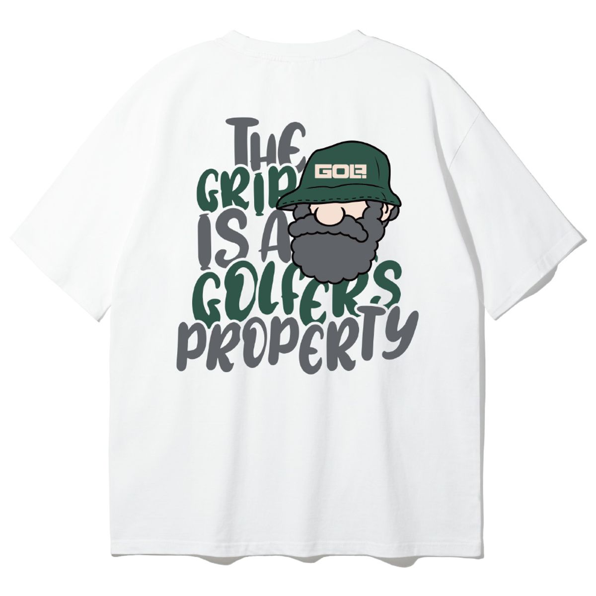 앨빈클로(ALVINCLO) GOLF MAN 오버핏 반팔티 AST4531 (4 COLOR)