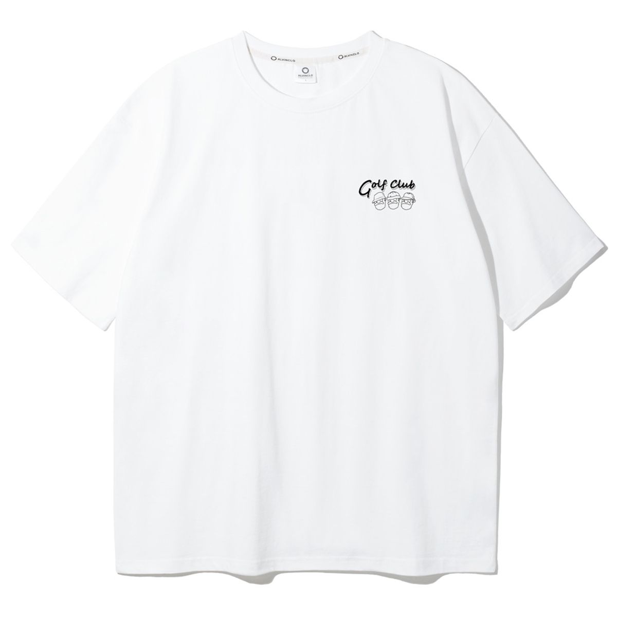 앨빈클로(ALVINCLO) GOLF TRIO 오버핏 반팔티 AST4520 (3 COLOR)