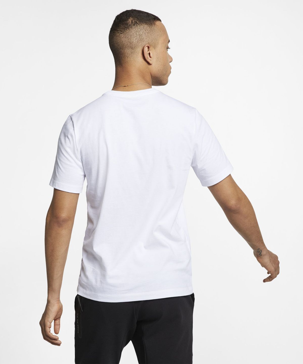 나이키(NIKE) 스포츠웨어 티셔츠 M - 화이트:블랙 / AR5005-101