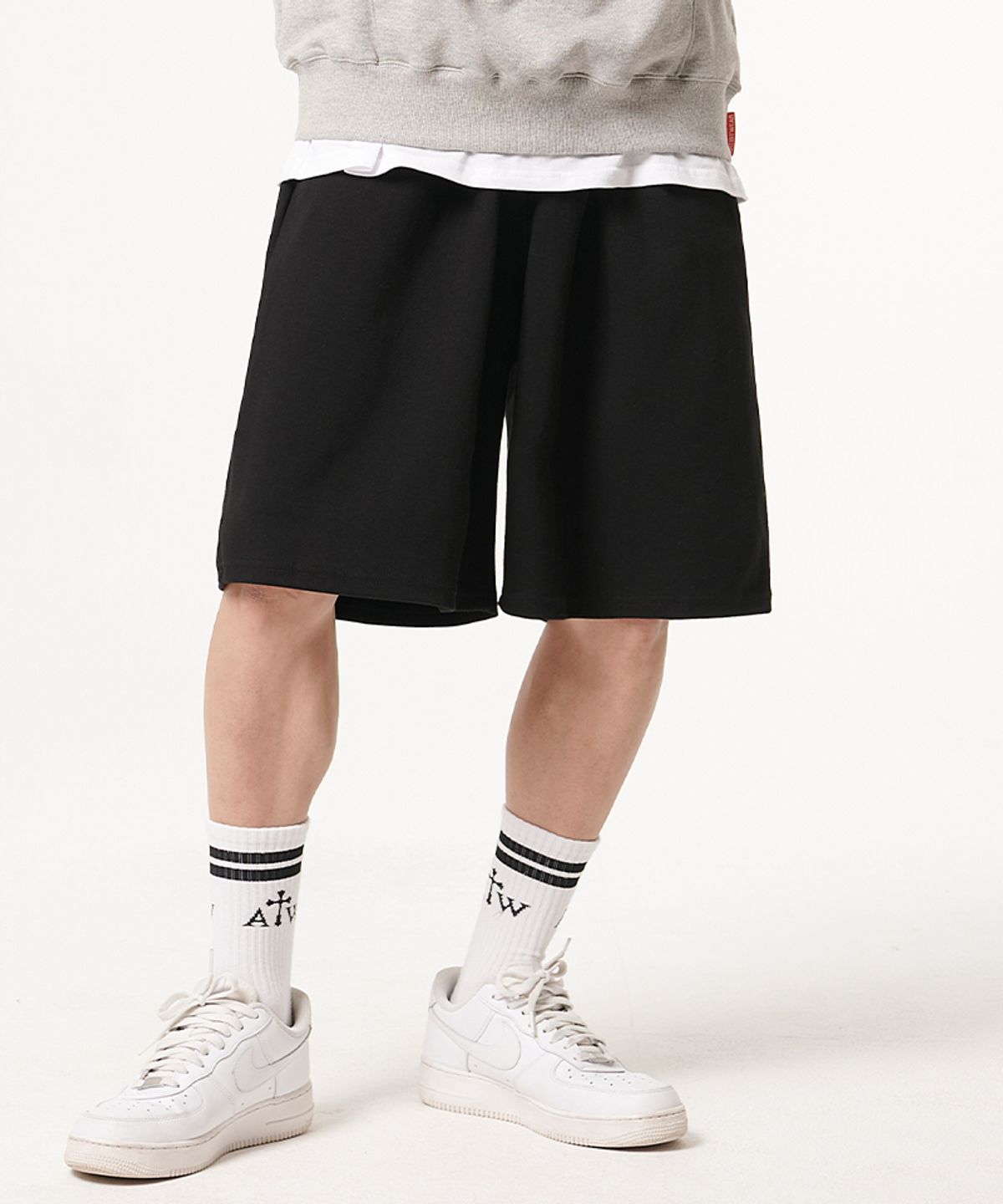 아티스트웨어(ARTISTWEAR) [ATW] 버뮤다 원턱 하프팬츠