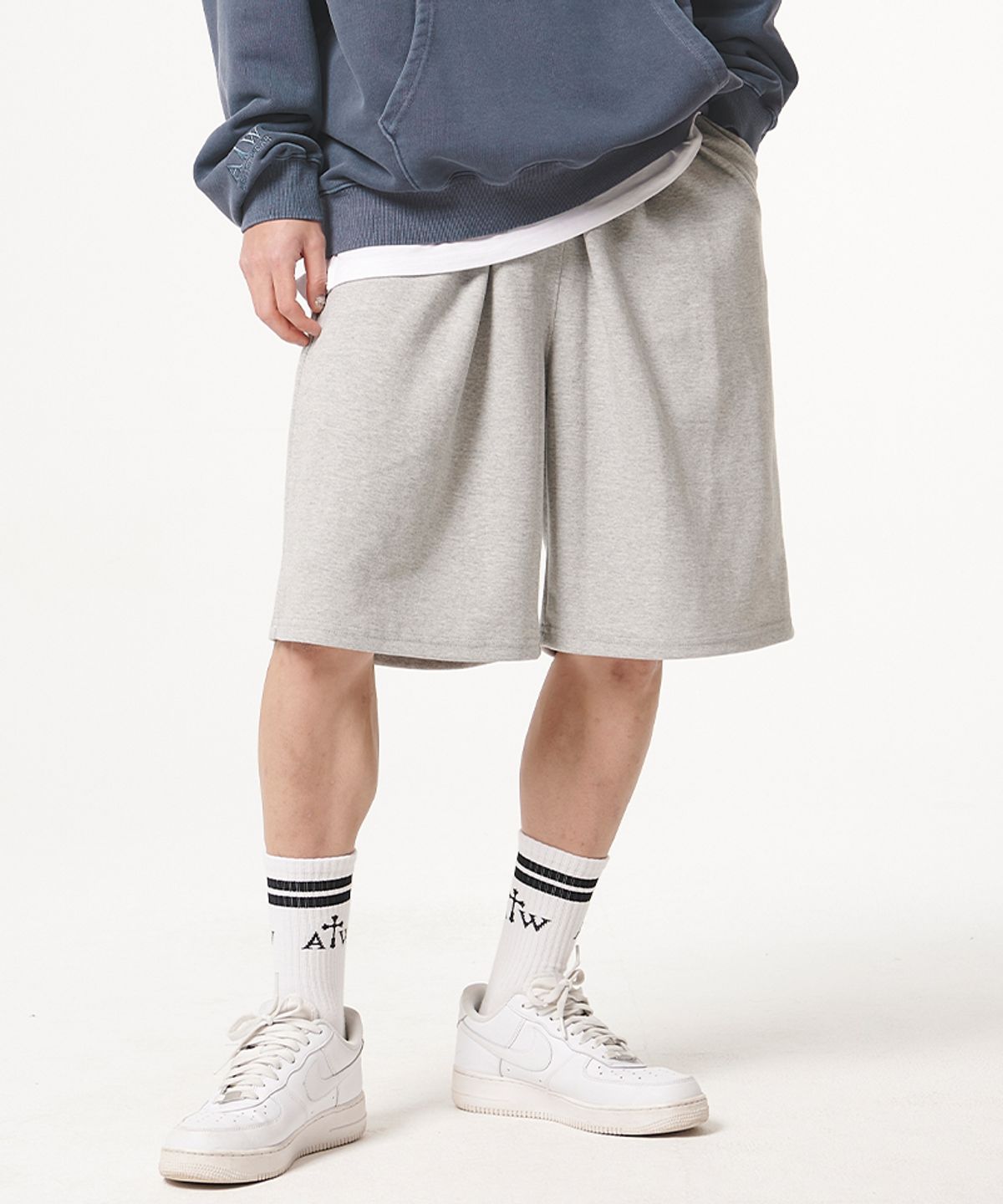 아티스트웨어(ARTISTWEAR) [ATW] 버뮤다 원턱 하프팬츠