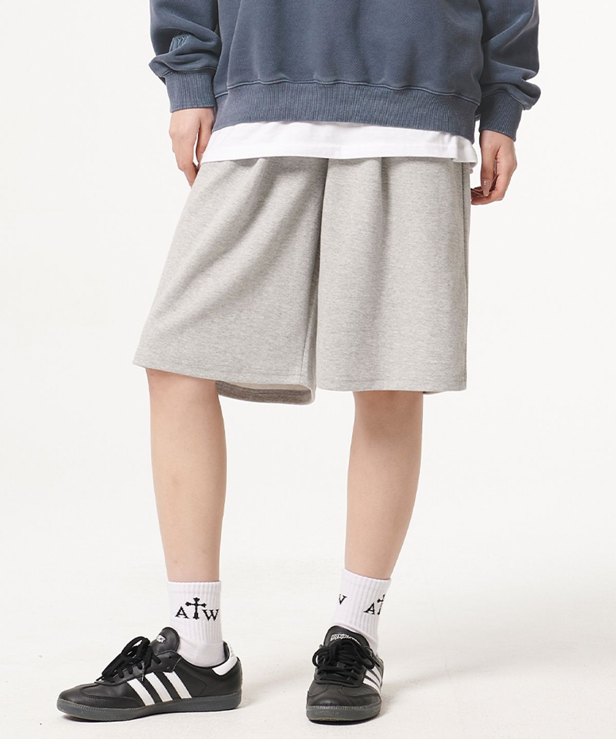 아티스트웨어(ARTISTWEAR) [ATW] 버뮤다 원턱 하프팬츠