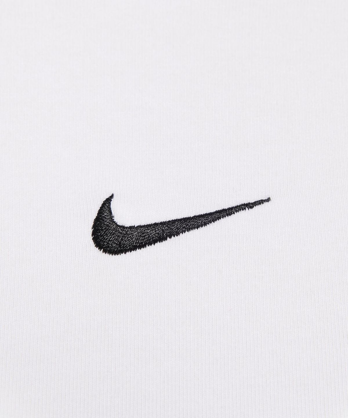 나이키(NIKE) 스포츠웨어 칠 니트 크롭 티셔츠 W - 화이트:블랙 / FV5509-100