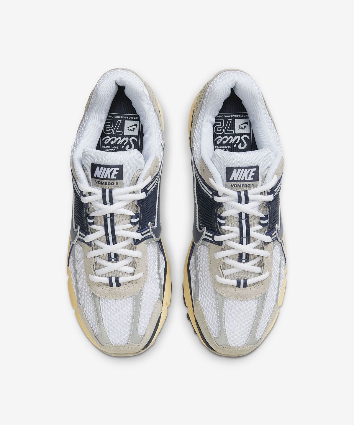 나이키(NIKE) 줌 보메로 5 M - 화이트:크림:메탈릭 플래티넘:썬더 블루 / HF4259-100