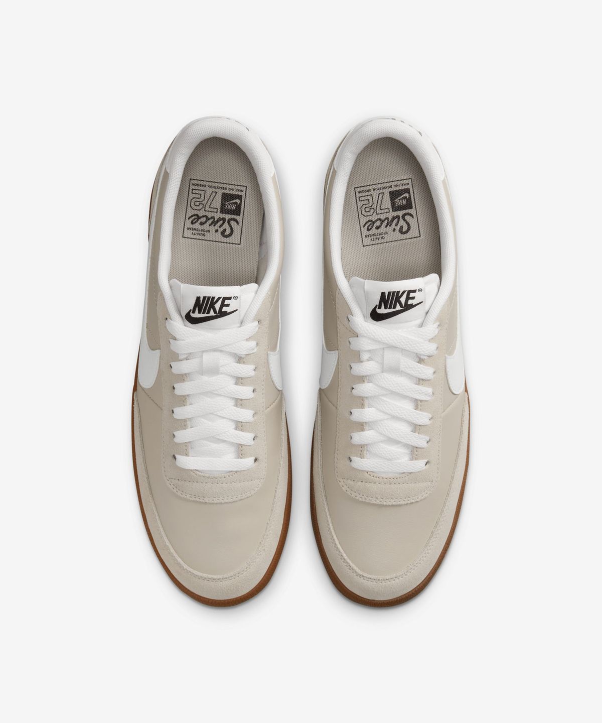 나이키(NIKE) 킬샷 2 레더 M - 크림:검 미디엄 브라운:화이트 / HF4261-299