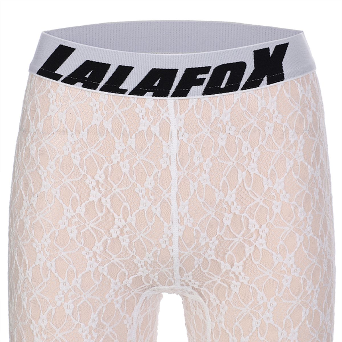 라라폭스(LALAFOX) LACE STRAP LEGGINGS WHITE BQ2LP001