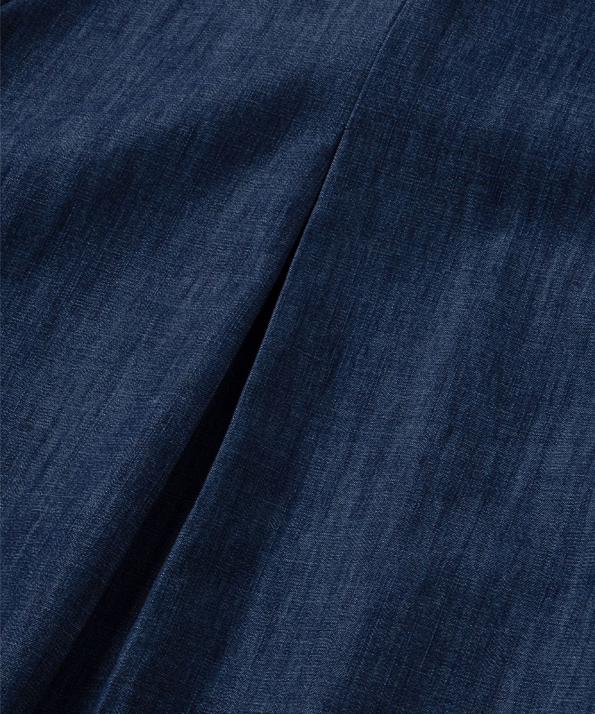 넌블랭크(NONBLANK) 래글런 데님 하프 슬리브 셔츠Ⅱ_INDIGO