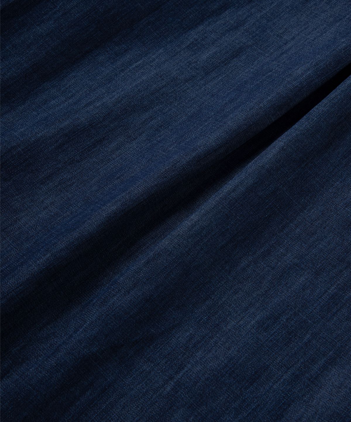 넌블랭크(NONBLANK) 래글런 데님 하프 슬리브 셔츠Ⅱ_INDIGO