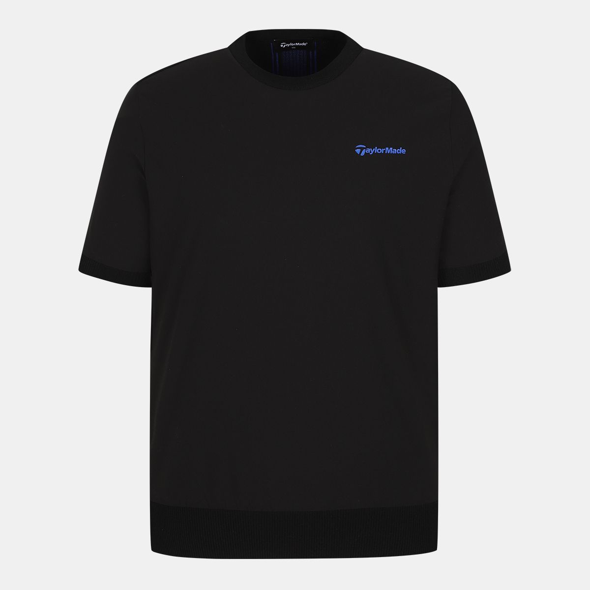 테일러메이드 어패럴(TAYLORMADE APPAREL) 남성 하이브리드 라운드 반팔 니트 TSN-21HG21-199