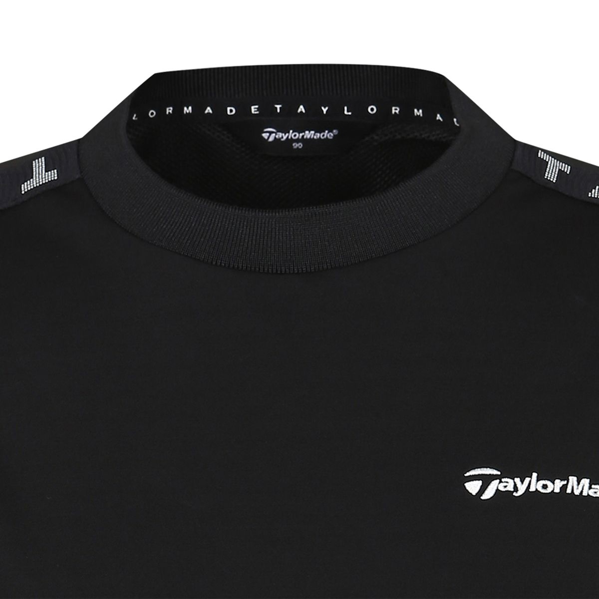 테일러메이드 어패럴(TAYLORMADE APPAREL) 여성 우븐 패치 반팔 티셔츠 TTN-61HG42-199