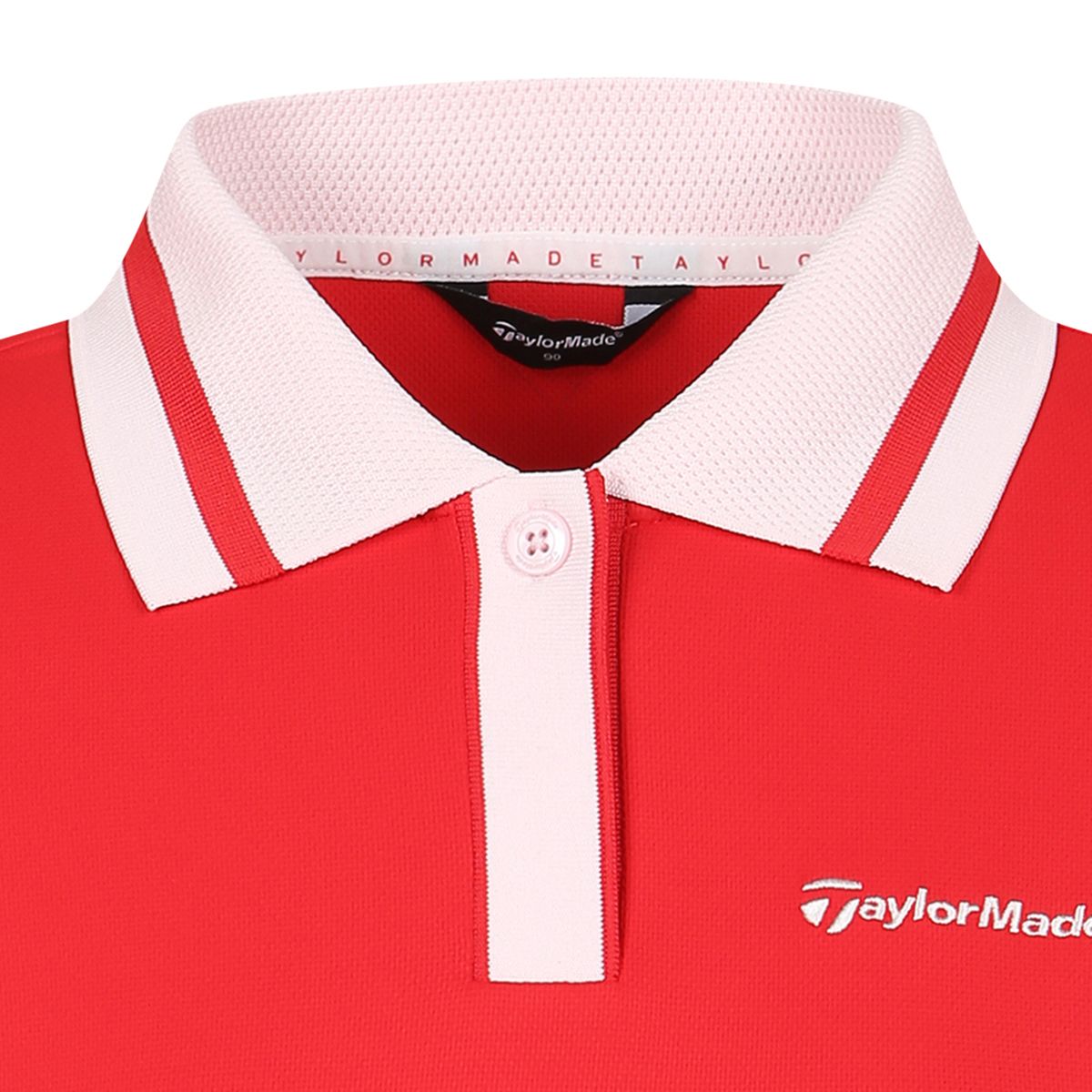 테일러메이드 어패럴(TAYLORMADE APPAREL) 여성 배색 시보리 카라 반팔 티셔츠 TTN-62HG41-500