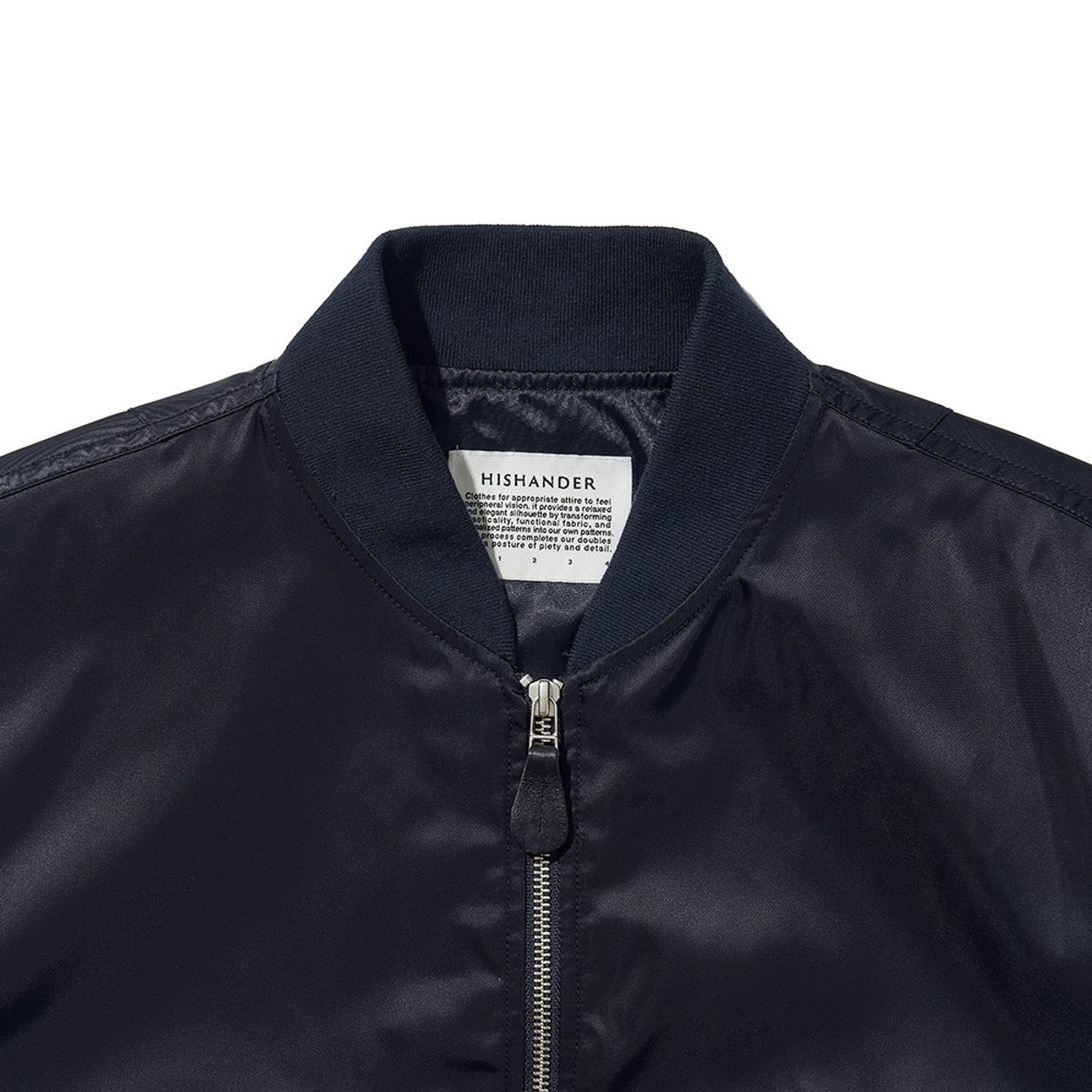 히즈핸더(HISHANDER) L-2B FLIGHT JACKET [Navy]