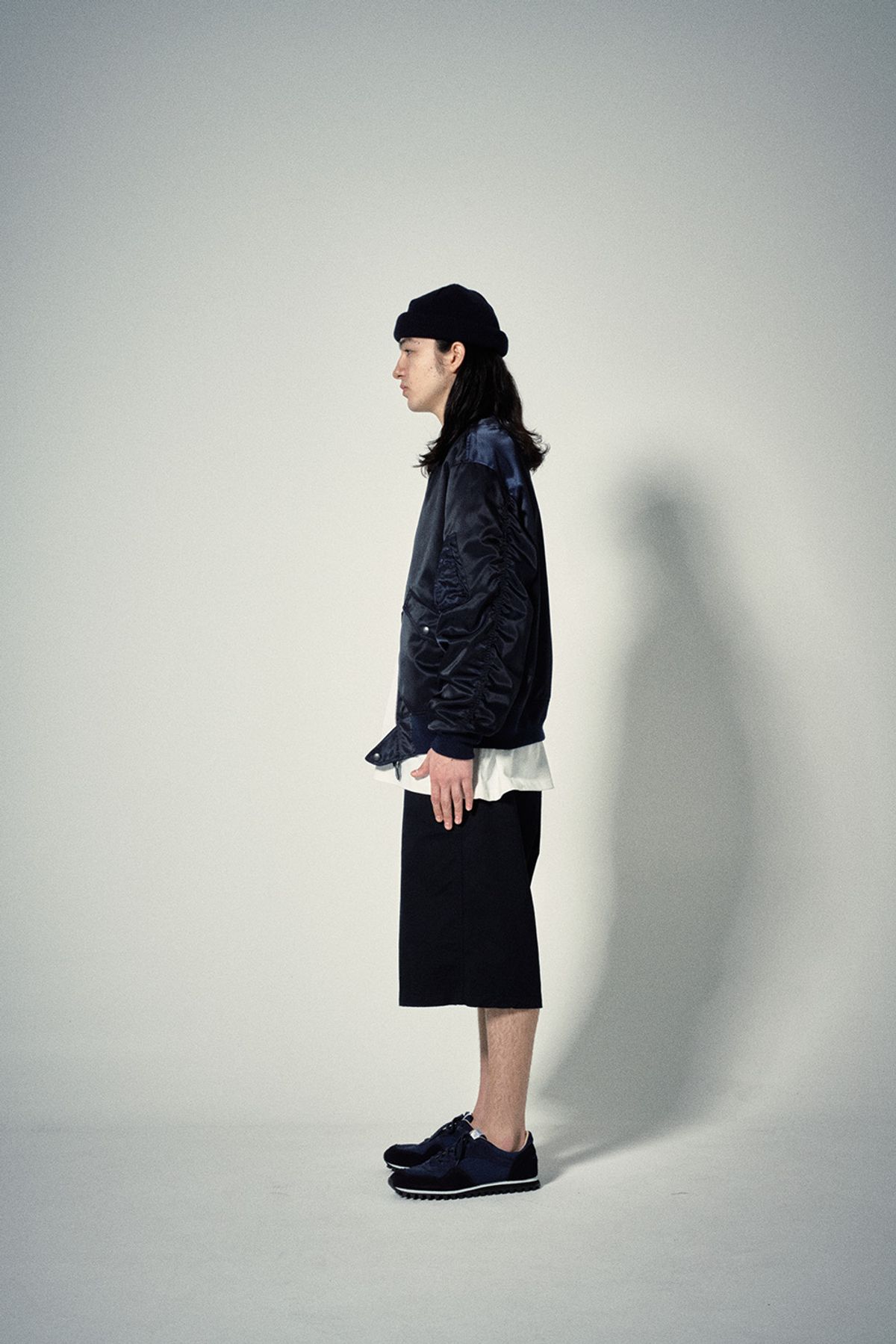 히즈핸더(HISHANDER) L-2B FLIGHT JACKET [Navy]