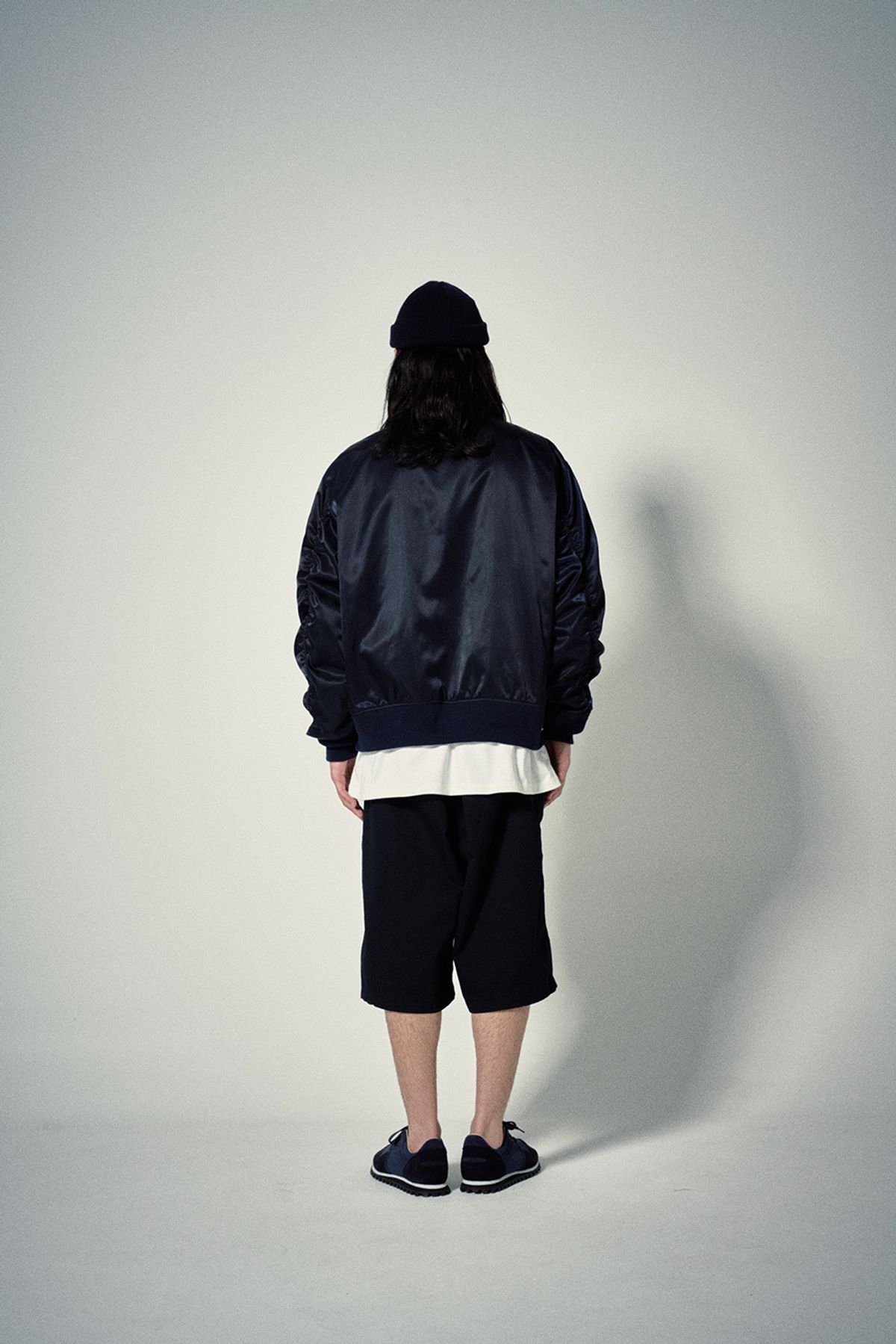 히즈핸더(HISHANDER) L-2B FLIGHT JACKET [Navy]