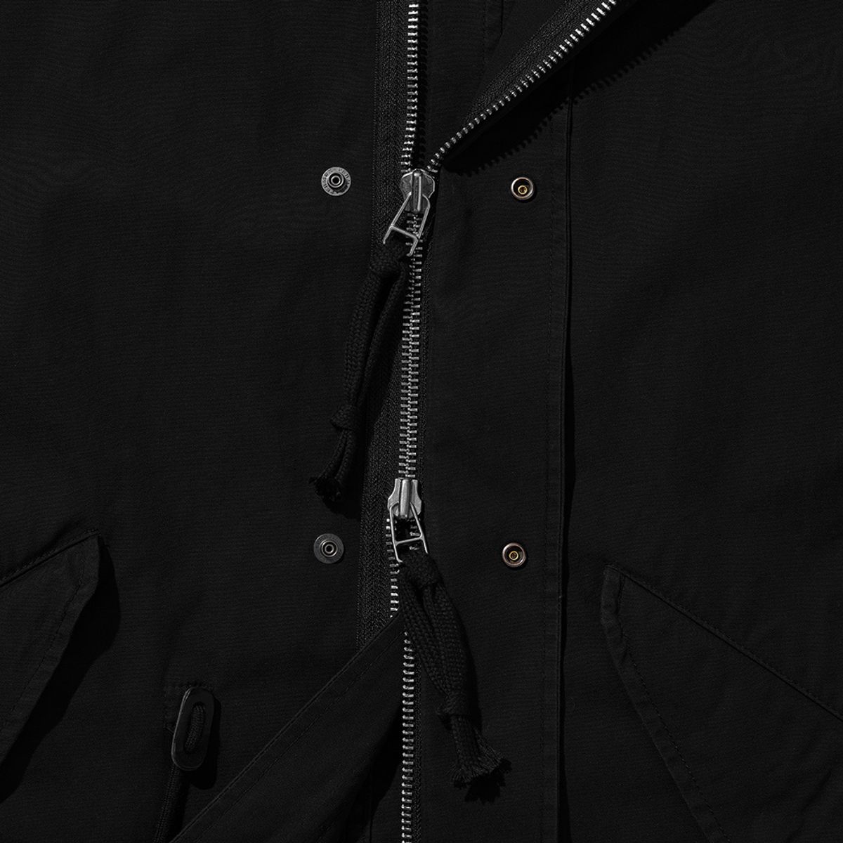 히즈핸더(HISHANDER) SHORT MODS PARKA [Black]
