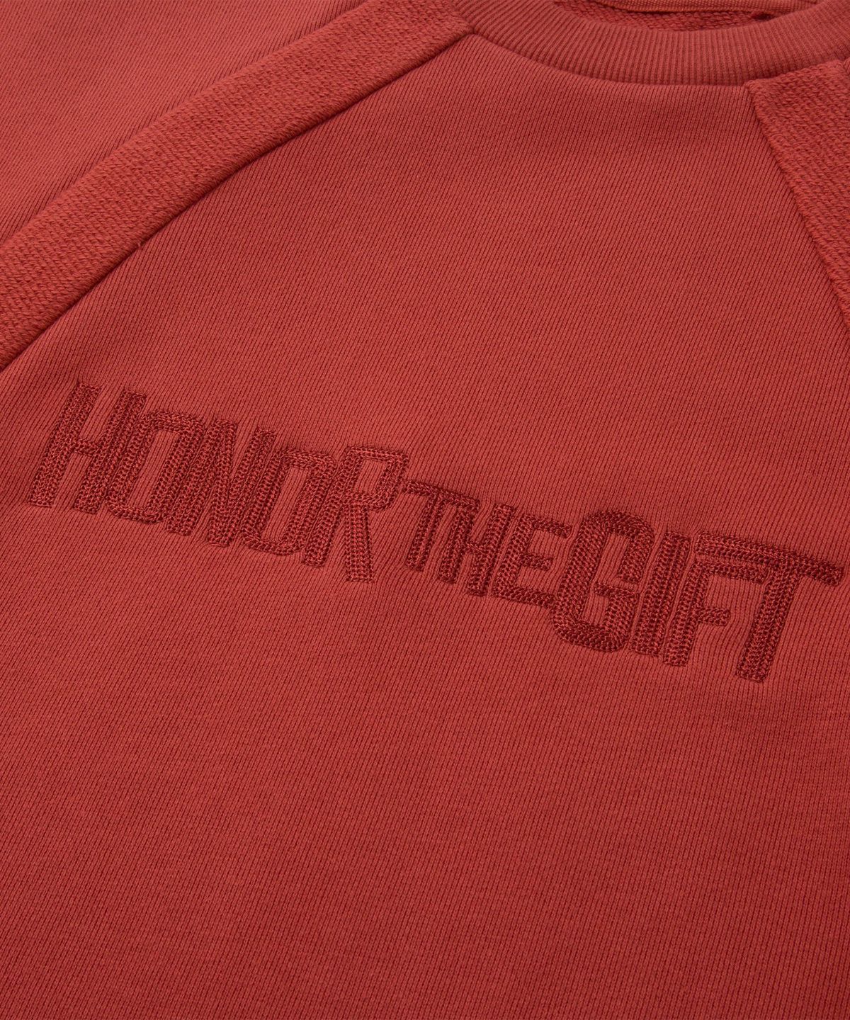 아너 더 기프트(HONOR THE GIFT) (M) 패널 테리 점퍼 브릭 SS PANEL TERRY JUMPER BRICK