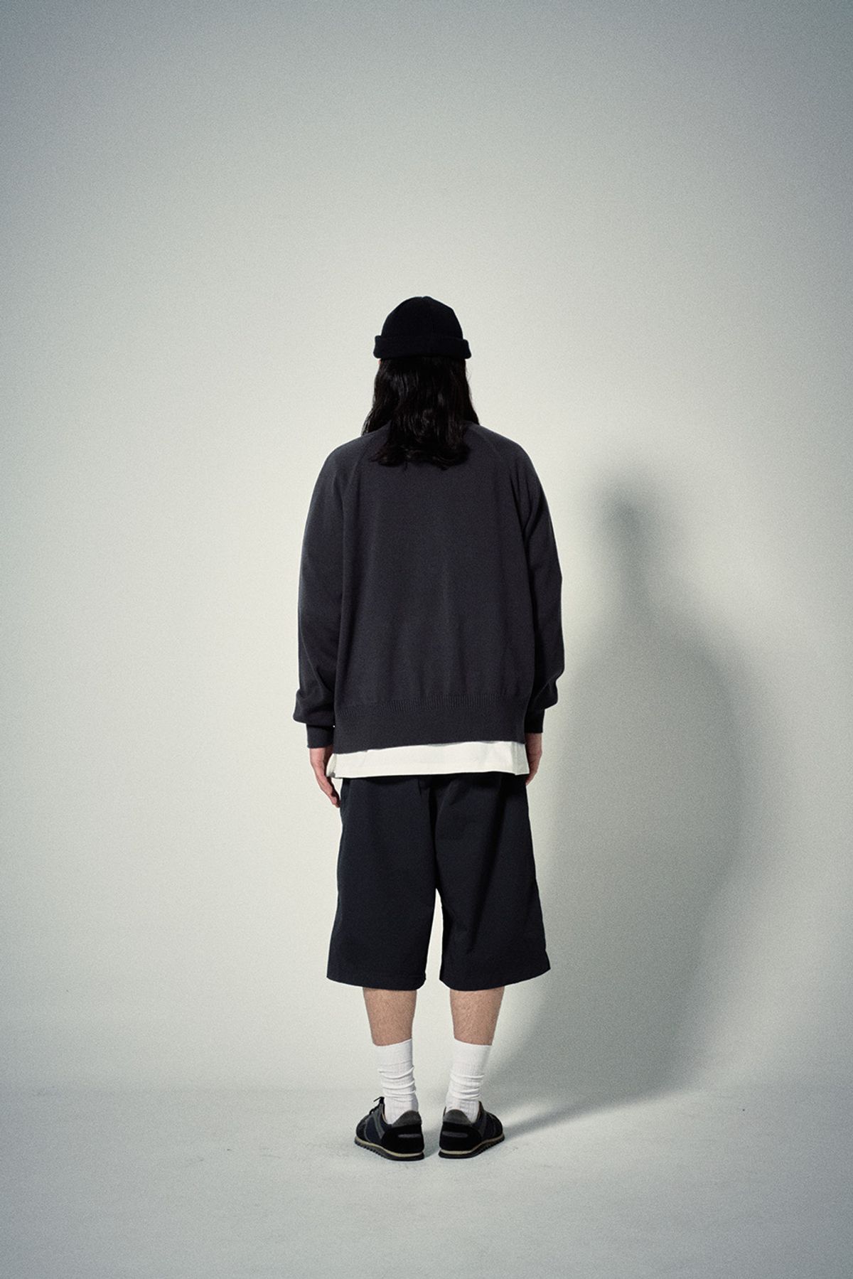 히즈핸더(HISHANDER) WHOLEGARMENT CARDIGAN [Grey]