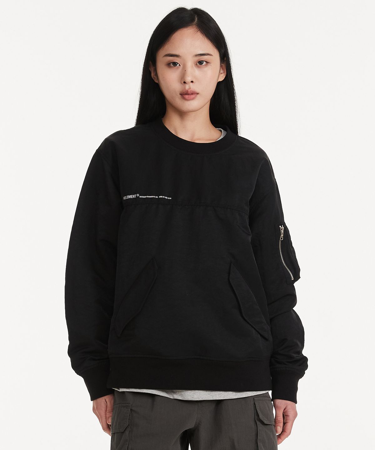 힐리먼트(HELEMENT) MA-1 아노락 점퍼