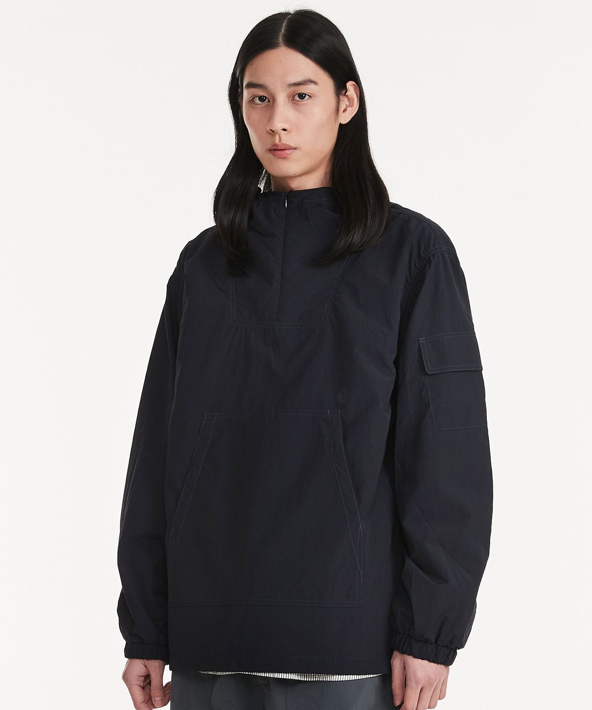 힐리먼트(HELEMENT) 트레킹 포켓 아노락 (NAVY)