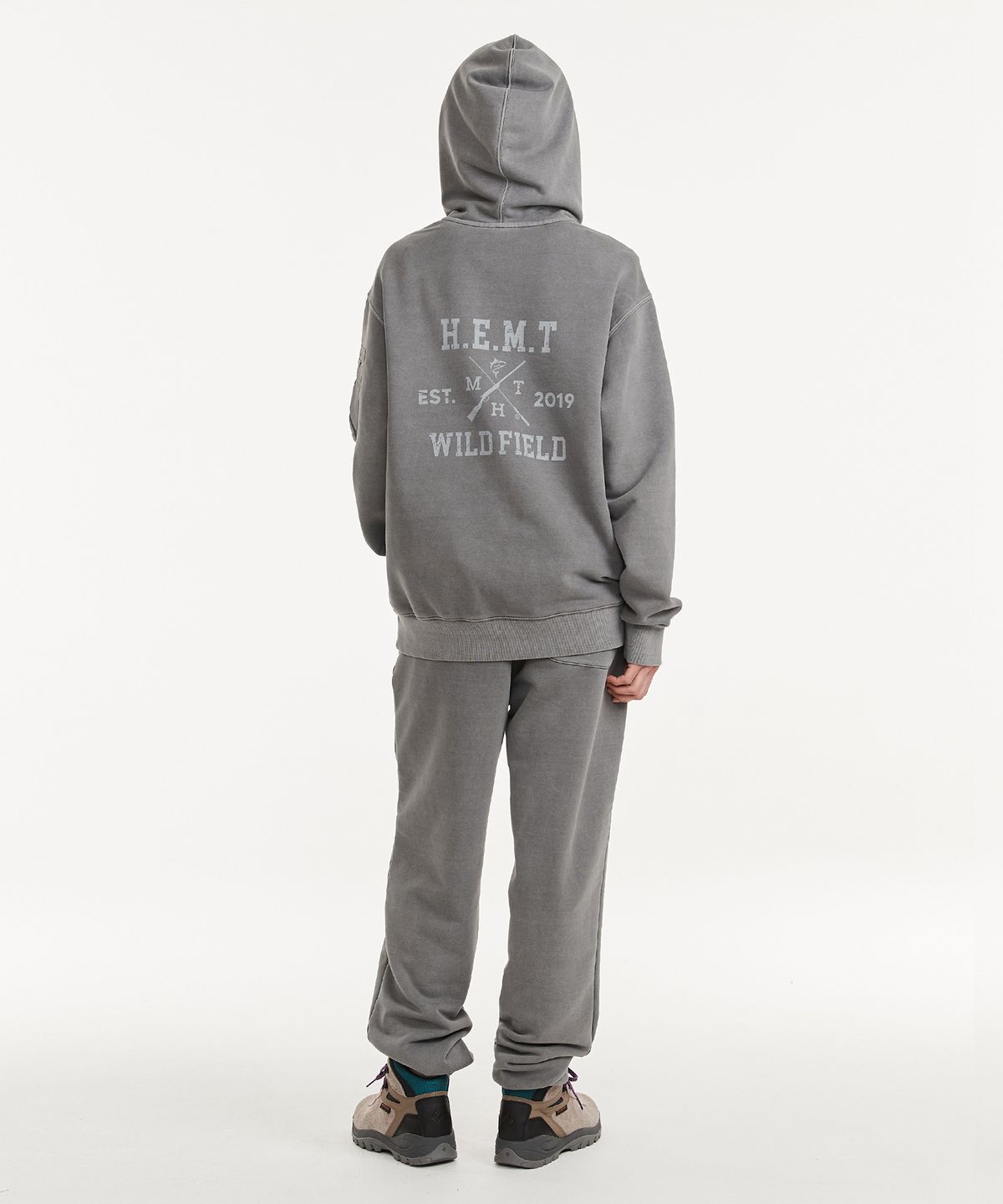 힐리먼트(HELEMENT) 컴포트 피그먼트 조거팬츠 (GREY)