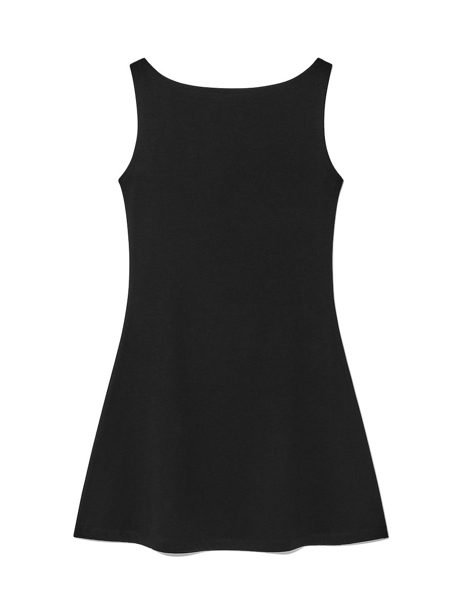 MUSINSA | GLOWNY GIRLFRIEND SLEEVELESS MINI DRESS (BLACK)