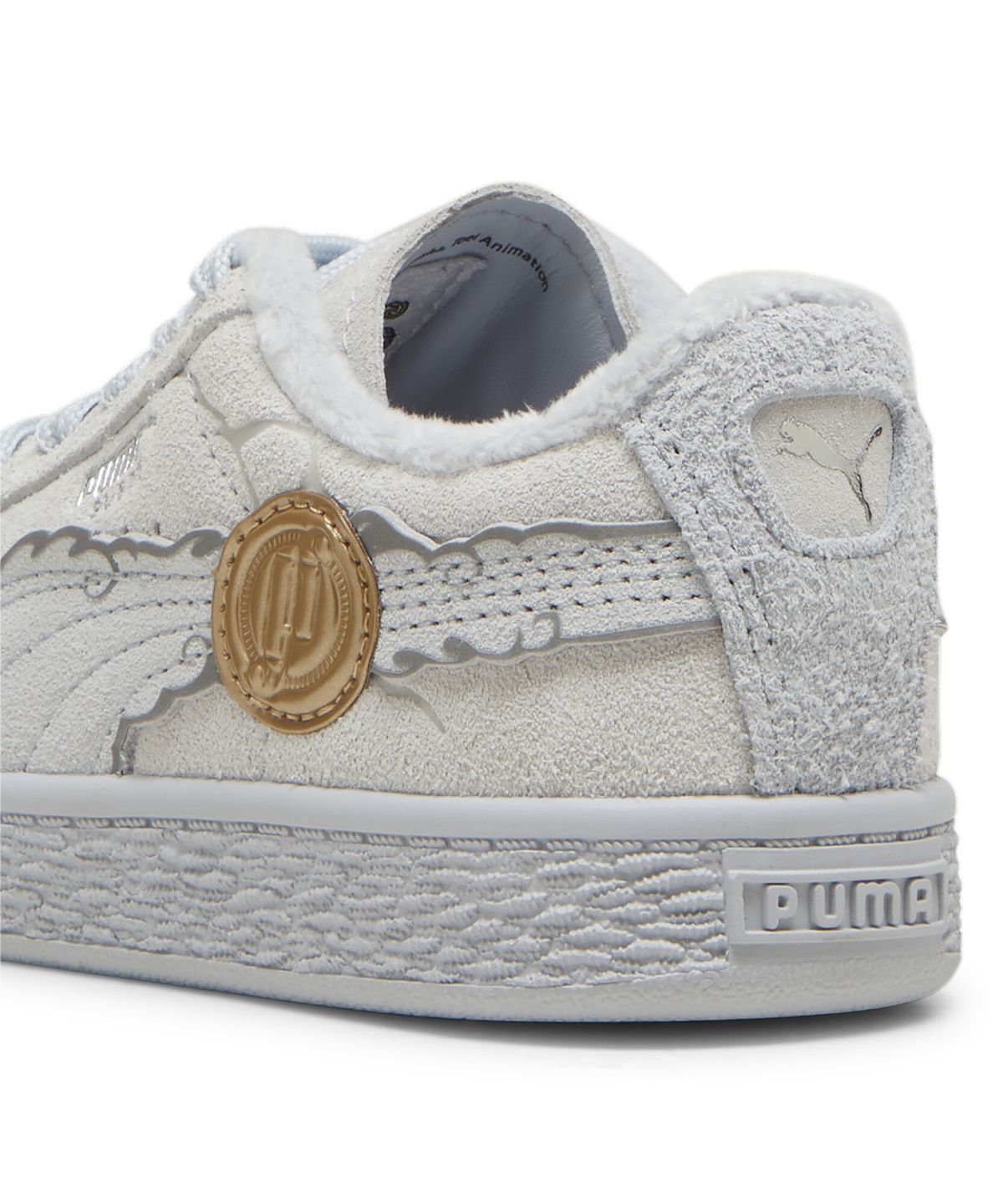 푸마 키즈(PUMA KIDS) PUMA X ONE PIECE 스웨이드 3 PS - 페더 그레이:플래티늄 그레이