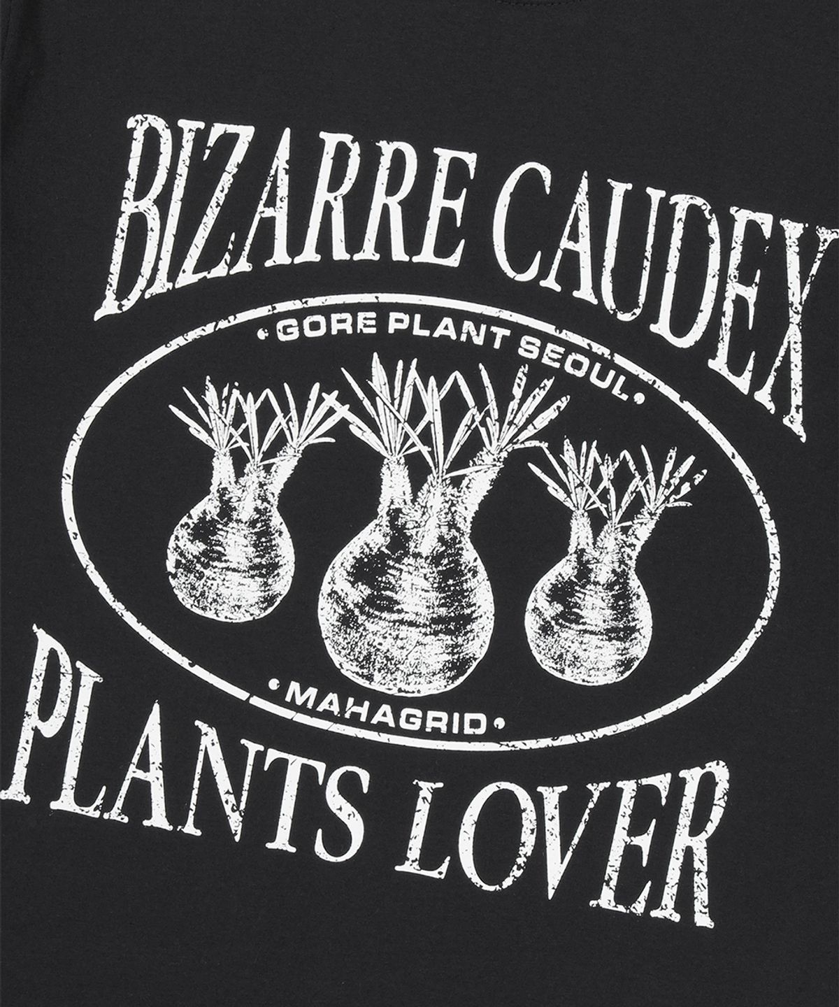 마하그리드(MAHAGRID) CAUDEX LOVER TEE BLACK(MG2EMMT500B)