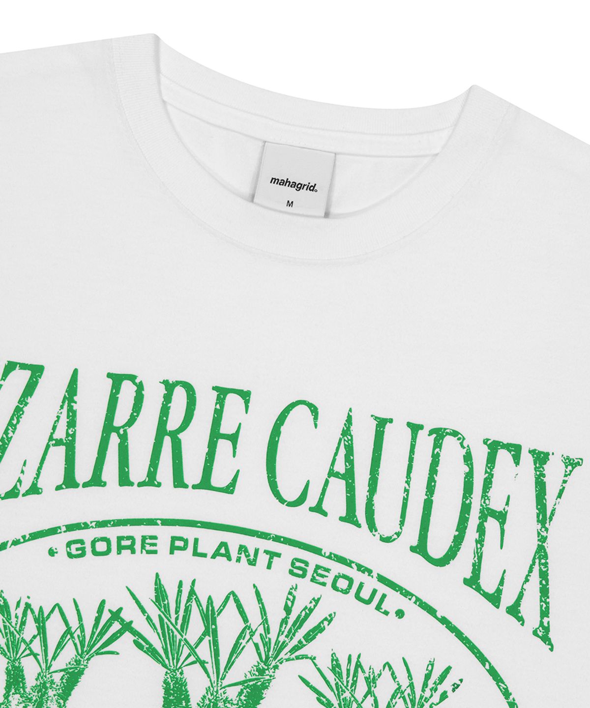 마하그리드(MAHAGRID) CAUDEX LOVER TEE WHITE(MG2EMMT500B)