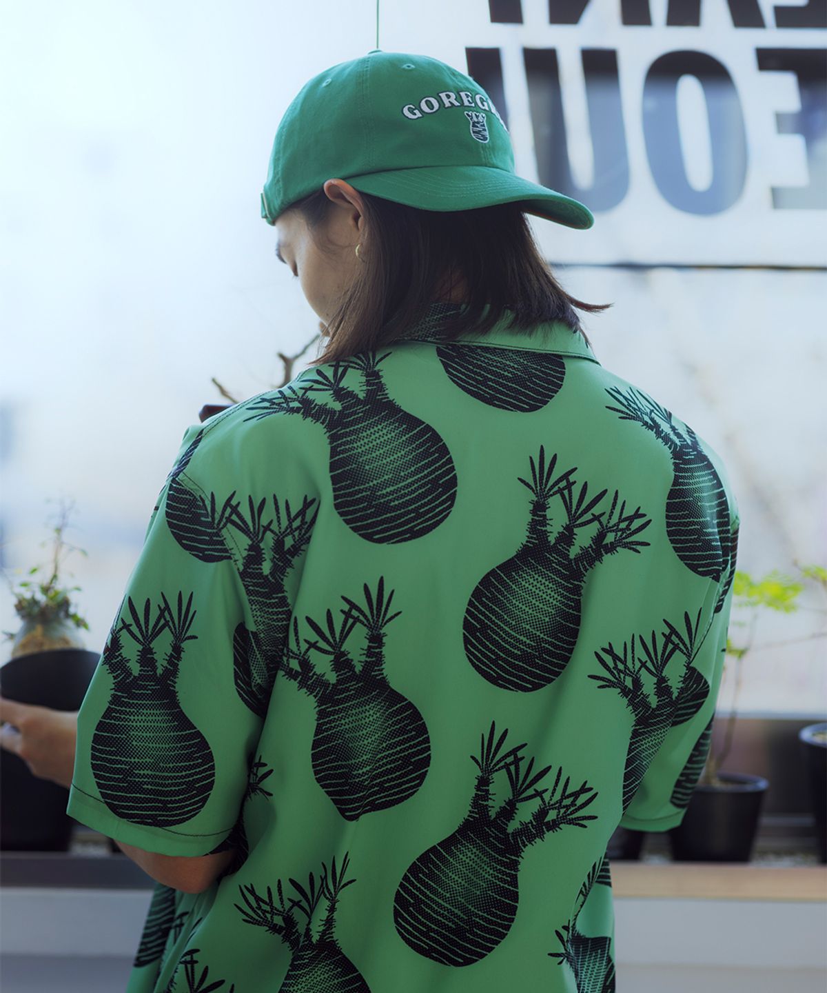 마하그리드(MAHAGRID) GORE GRID BALL CAP GREEN(MG2EMMAB20B)