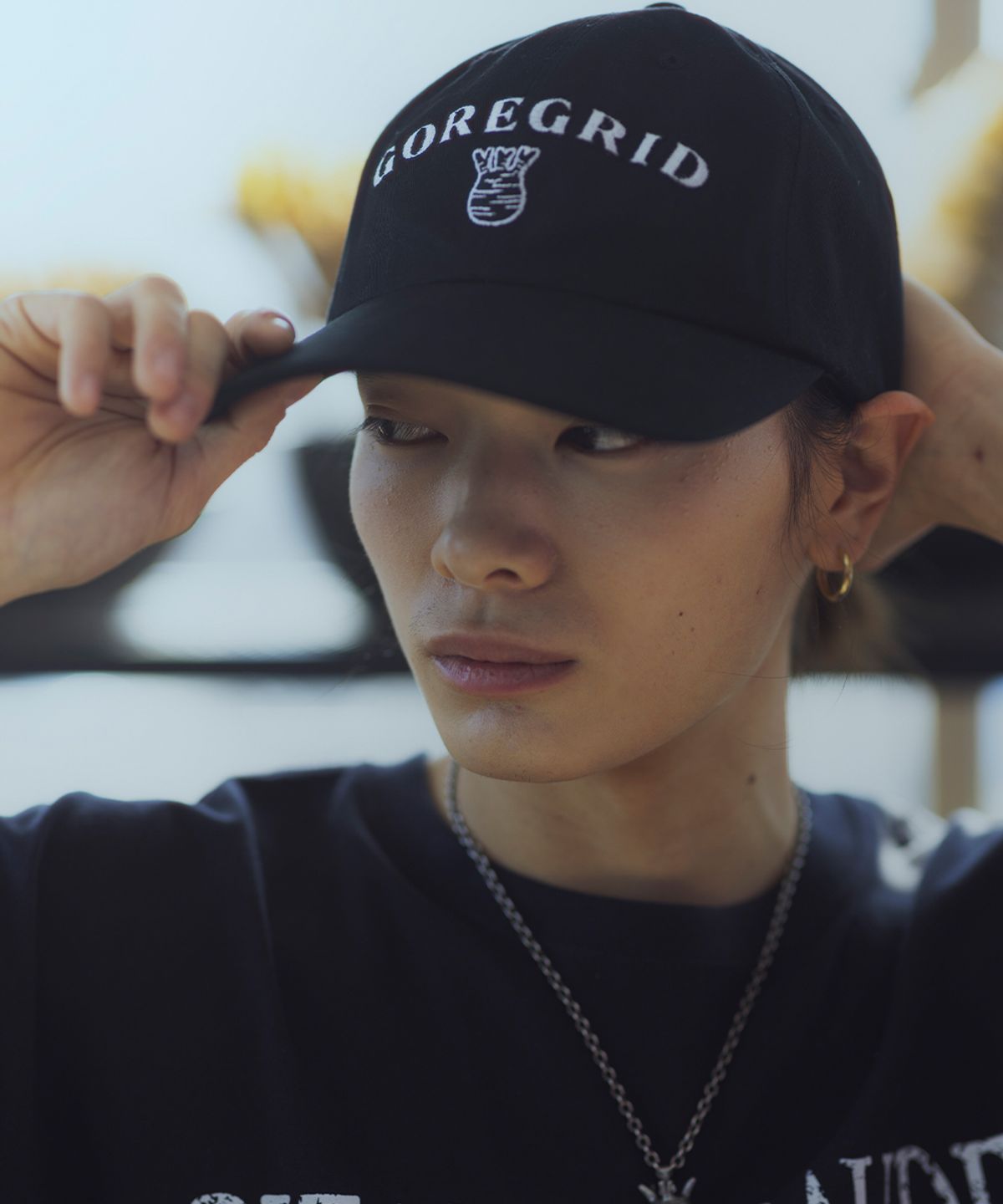 마하그리드(MAHAGRID) GORE GRID BALL CAP BLACK(MG2EMMAB20B)