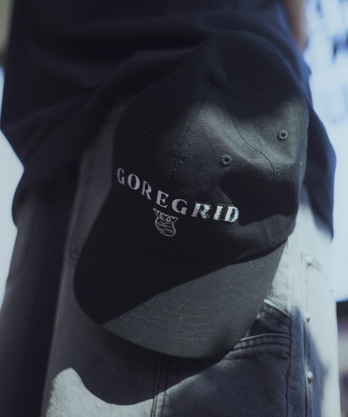 마하그리드(MAHAGRID) GORE GRID BALL CAP BLACK(MG2EMMAB20B)