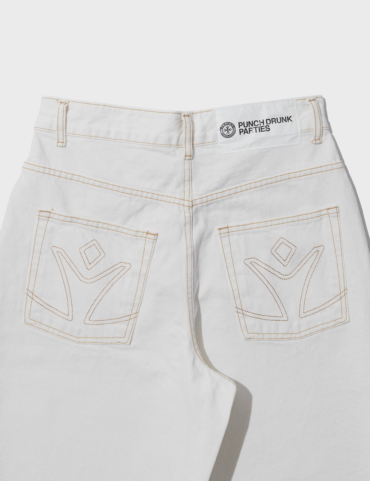 펀치드렁크파티즈(PUNCH DRUNK PARTIES) Misfits Jeans (IVORY)