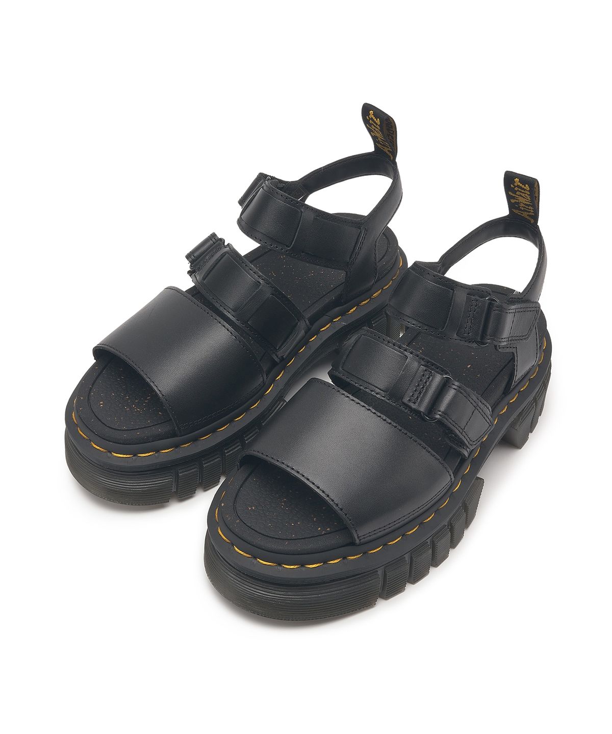닥터마틴(DR.MARTENS) 리키 3 스트랩 샌들 - 블랙 / 27405001