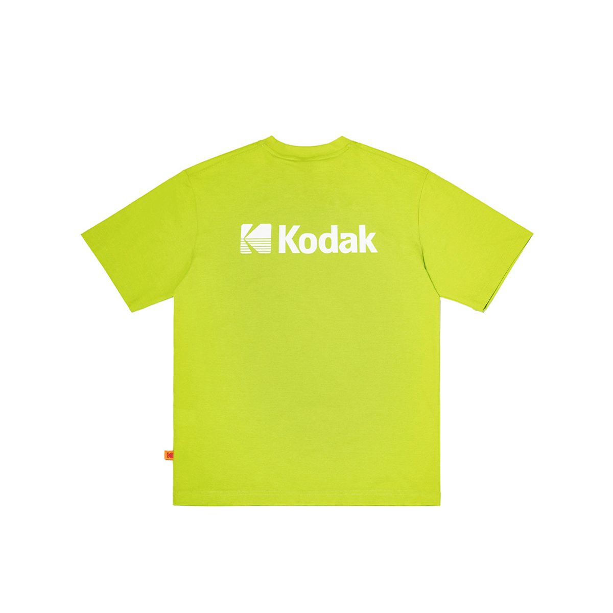 코닥(KODAK) 에어크롬 소로나 세미오버핏 반팔티셔츠 YELLOW