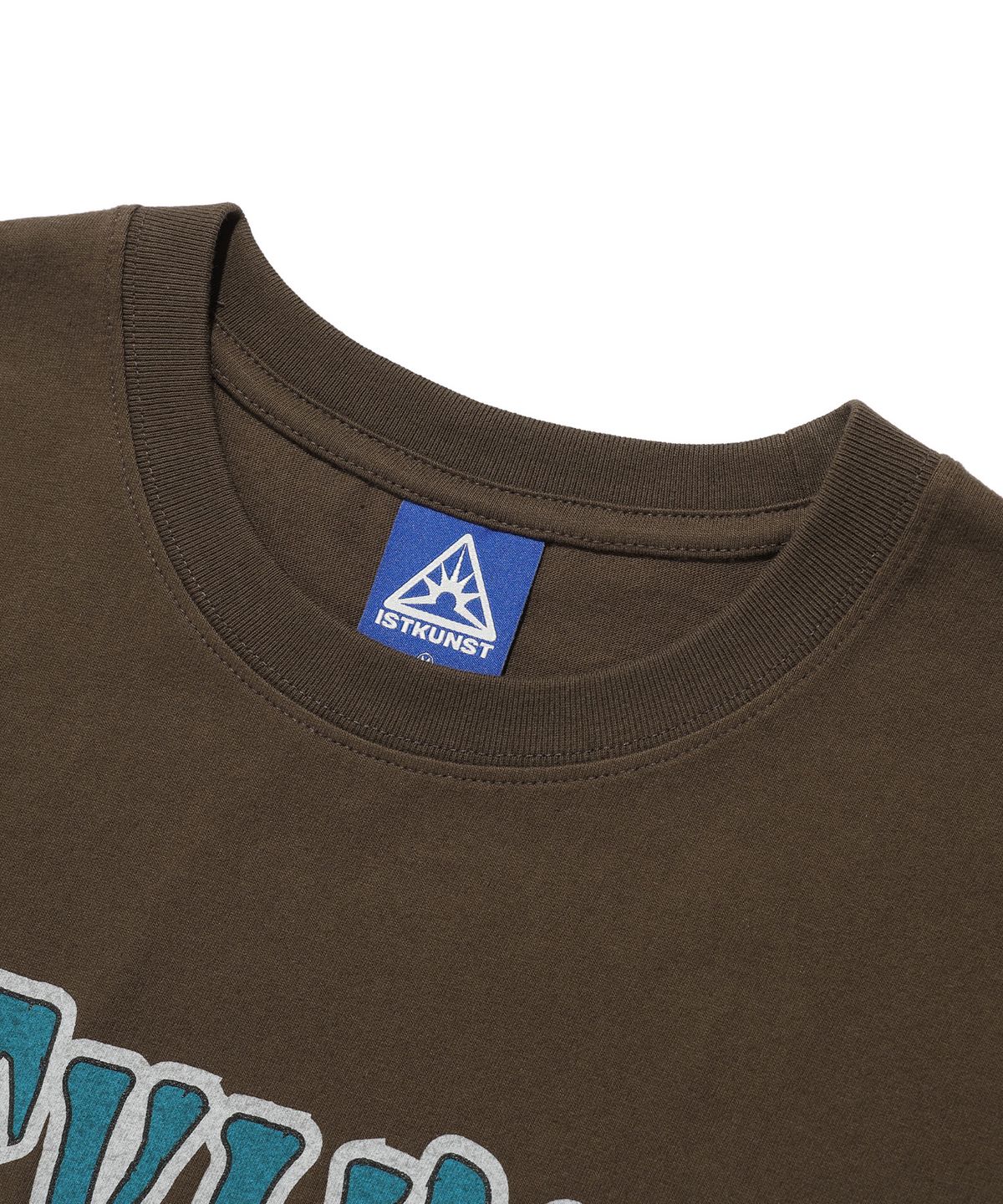 이스트쿤스트(ISTKUNST) SCENE BAND TEE_BROWN(IK2EMMT510A)
