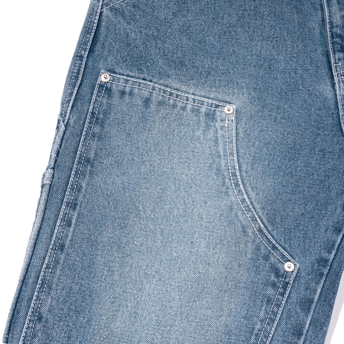 엑스트라오디너리(EXTRAORDINARY) DOUBLE KNEE DENIM L/BLUE