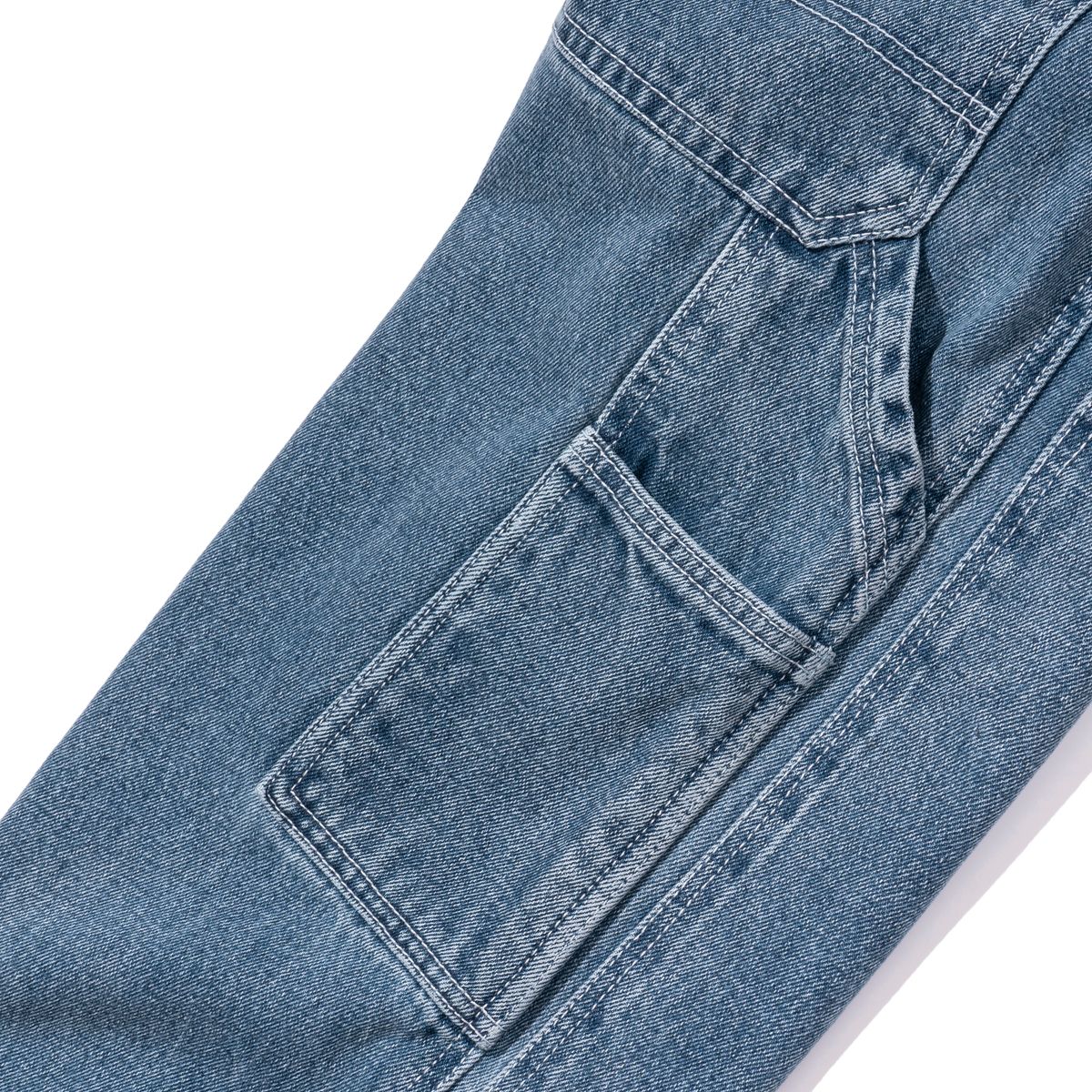 엑스트라오디너리(EXTRAORDINARY) DOUBLE KNEE DENIM L/BLUE