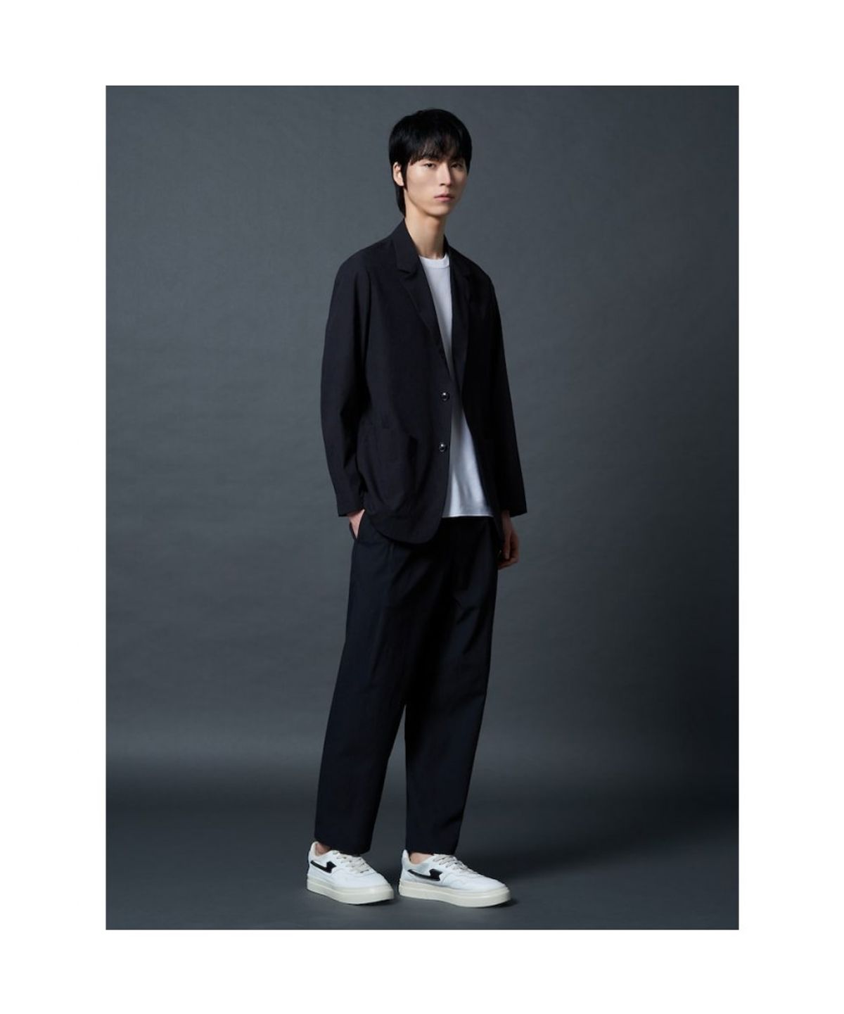 시프트지(SHIFT.G) Officer Setup Jacket  Navy (GS4311OF5R)
