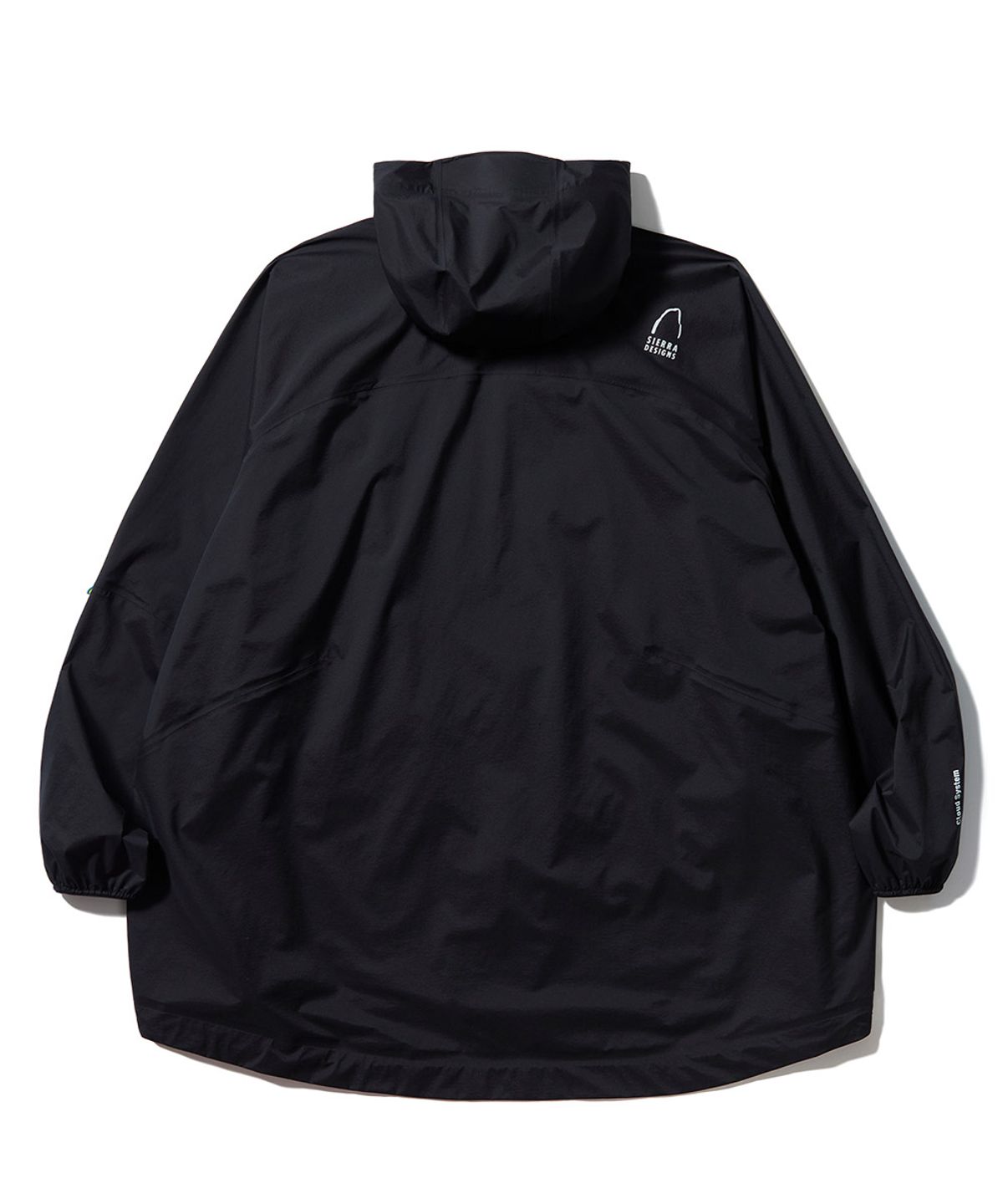 시에라디자인(SIERRA DESIGNS) 그랜드마더십(GRAND MOTHERSHIP) 3레이어 판초자켓 BLACK CHARCOAL