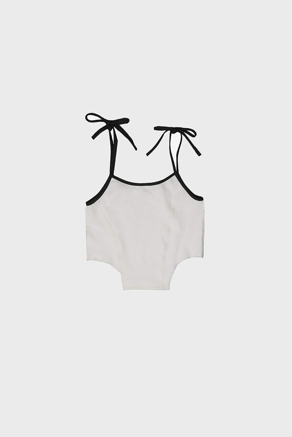 데어드(DARED) ASYMMETRIC STRAP BIKINI SLEEVELESS IN ECRU